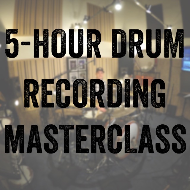 5-Hour Drum Recording Masterclass