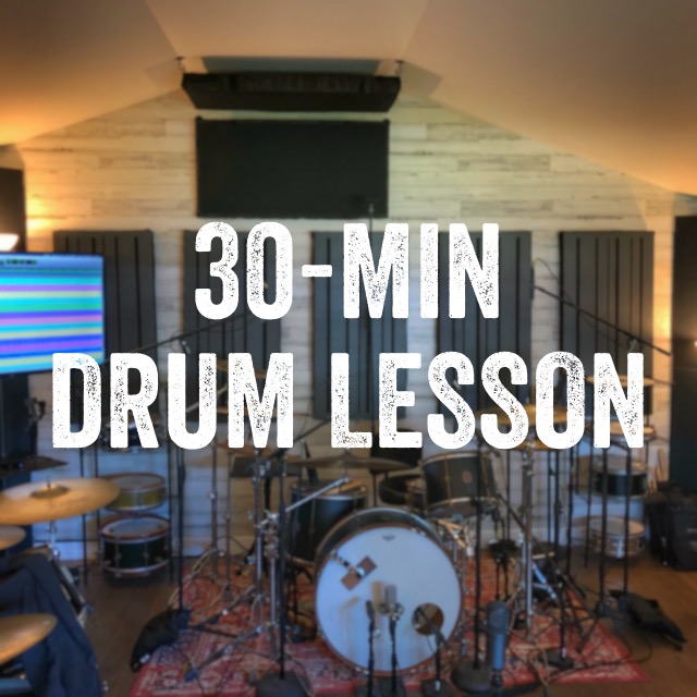 30-Min Drum Lesson