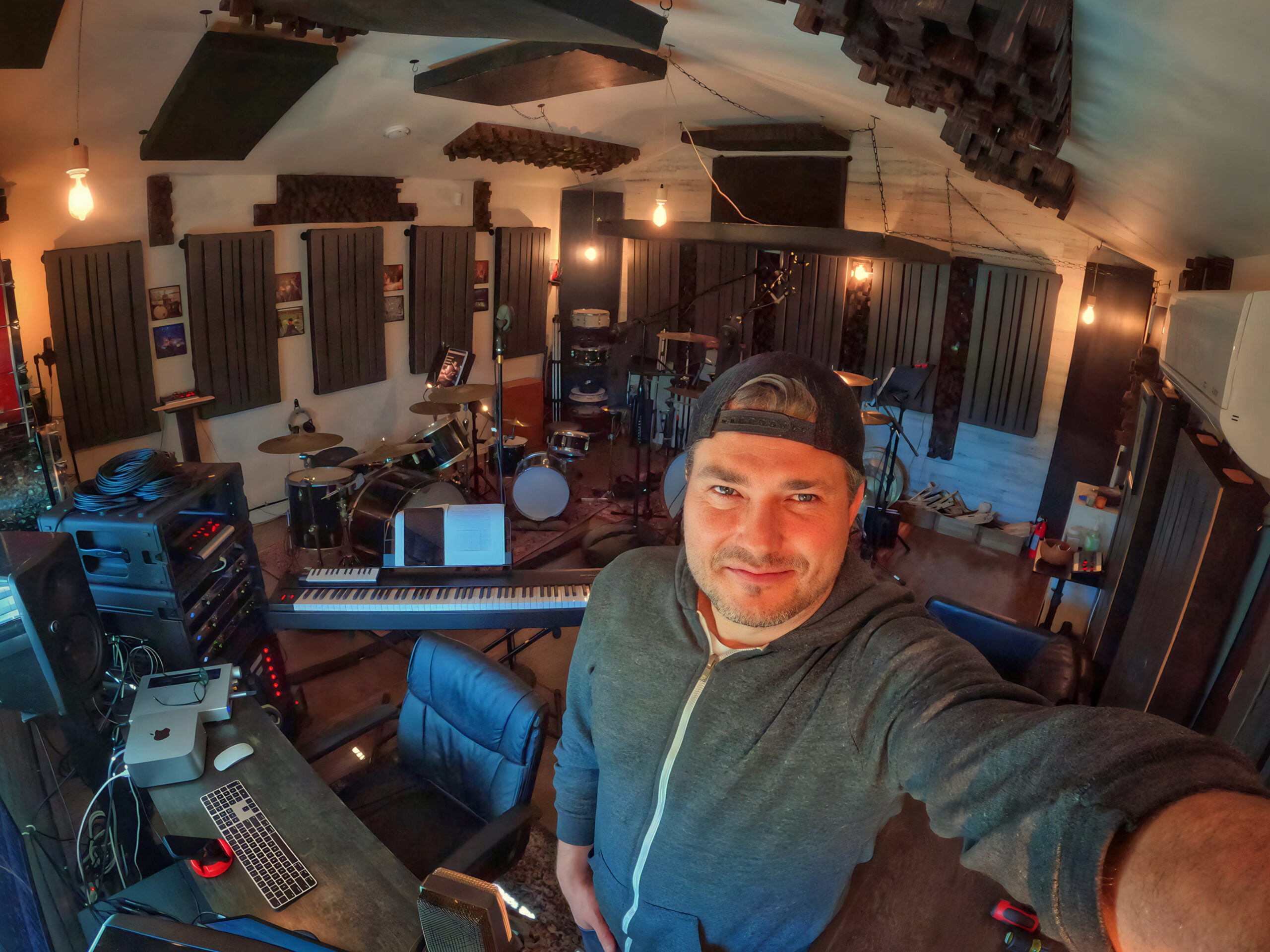 Professional drum studio with Blake Paulson in Van Nuys, CA